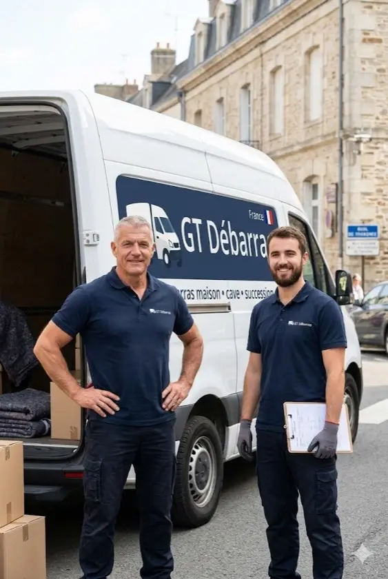 Professionnel du débarras de confiance