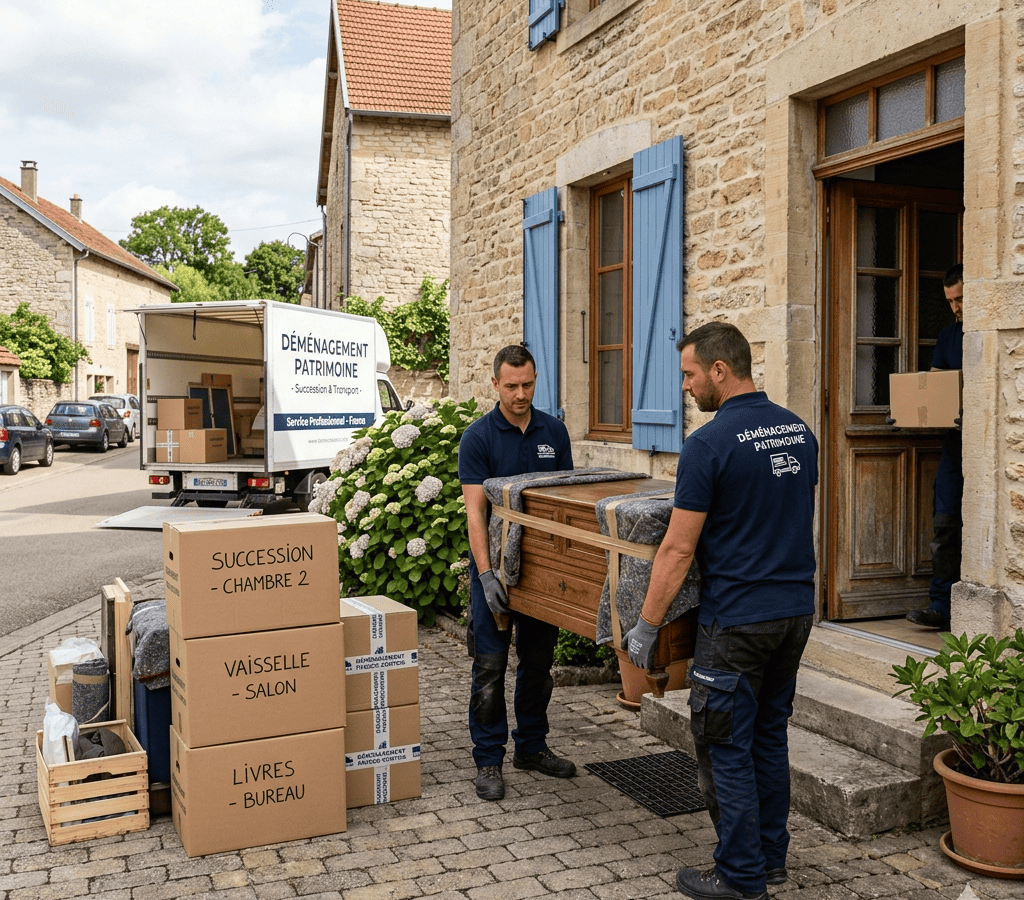 Débarras après succession